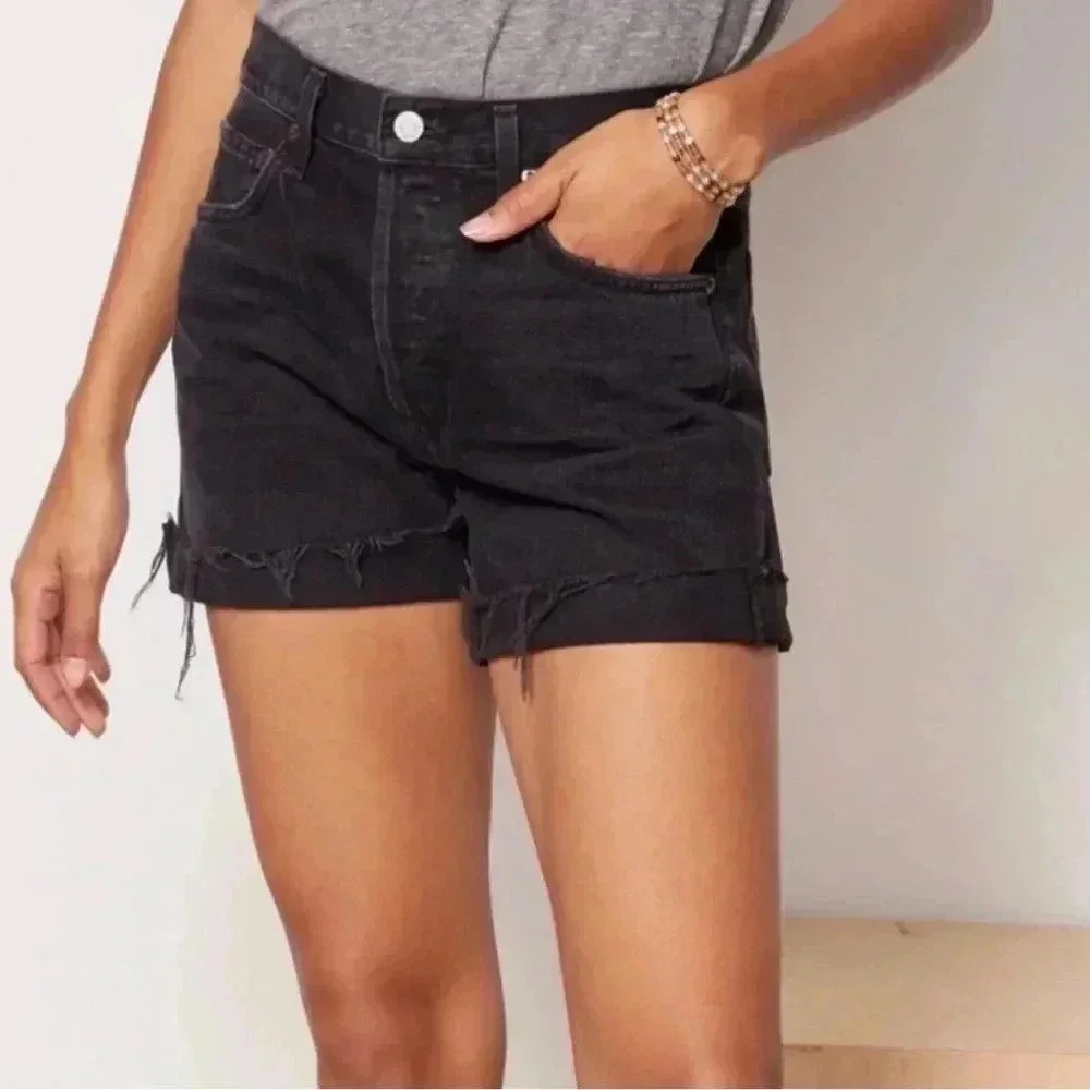 Agolde Vintage Jean Shorts Parker Long NEW